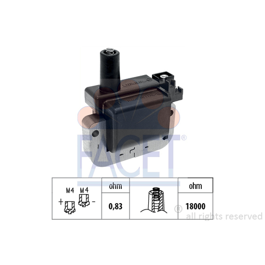 9.6114 - Ignition coil 