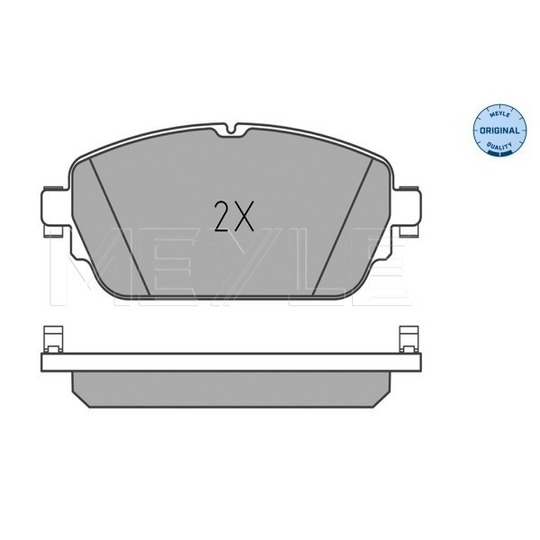 025 220 3219 - Brake Pad Set, disc brake 