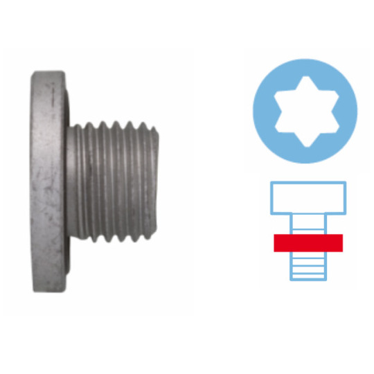 220110S - Sealing Plug, oil sump 