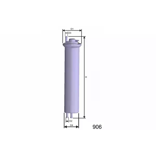 E102 - Fuel filter 