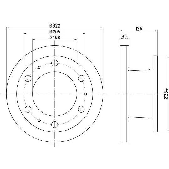 CVD501 - Brake Disc 