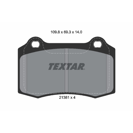2138104 - Brake Pad Set, disc brake 