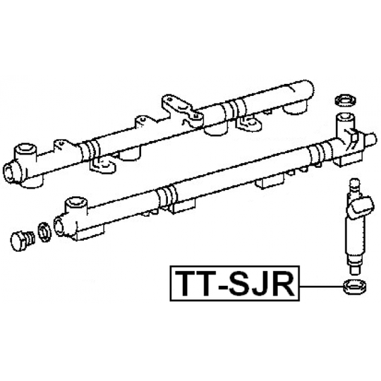 TT-SJR - Rõngastihend, õhusissevõtutoru-õhufiltrikorpus 