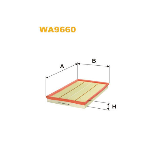 WA9660 - Air filter 