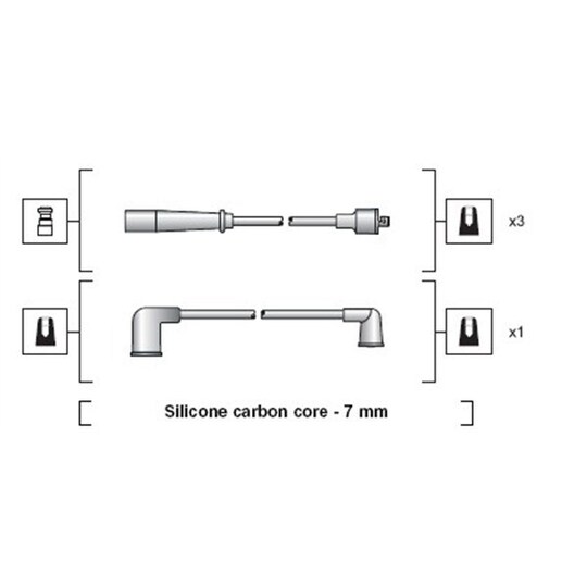 941318111165 - Ignition Cable Kit 