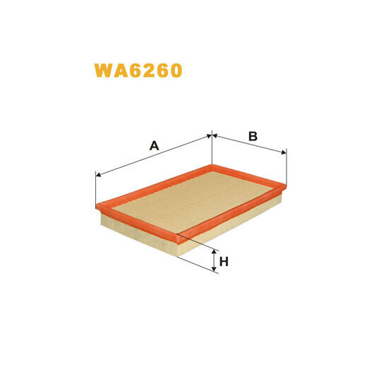 WA6260 - Air filter 