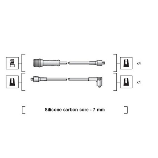 941318111010 - Ignition Cable Kit 