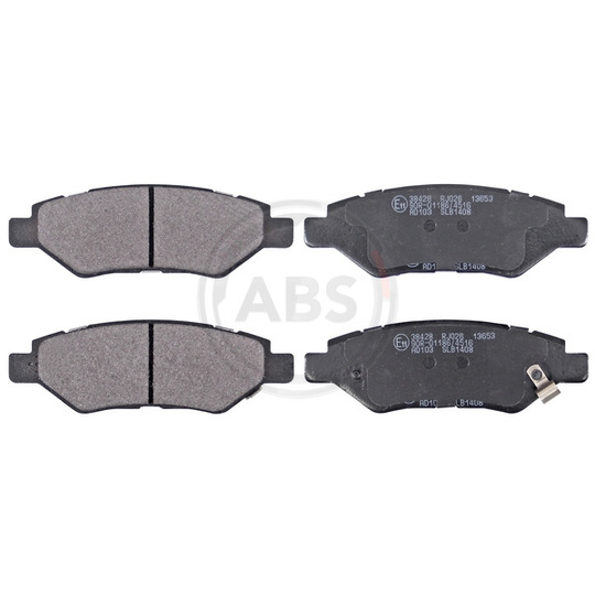 38428 - Brake Pad Set, disc brake 