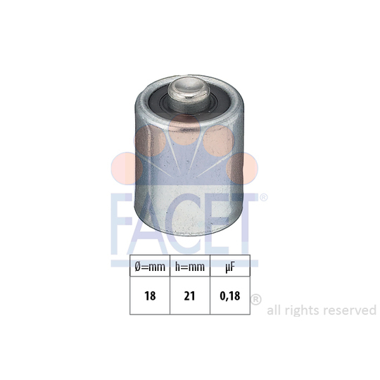 0.0130 - Condenser, ignition 