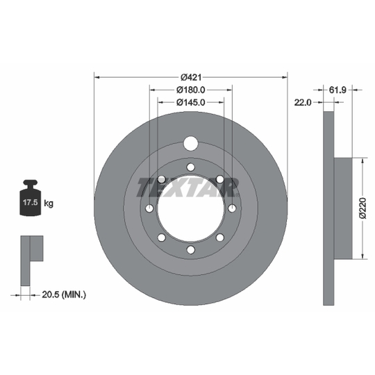 93028800 - Brake Disc 