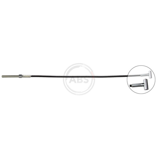 K13831 - Cable, parking brake 