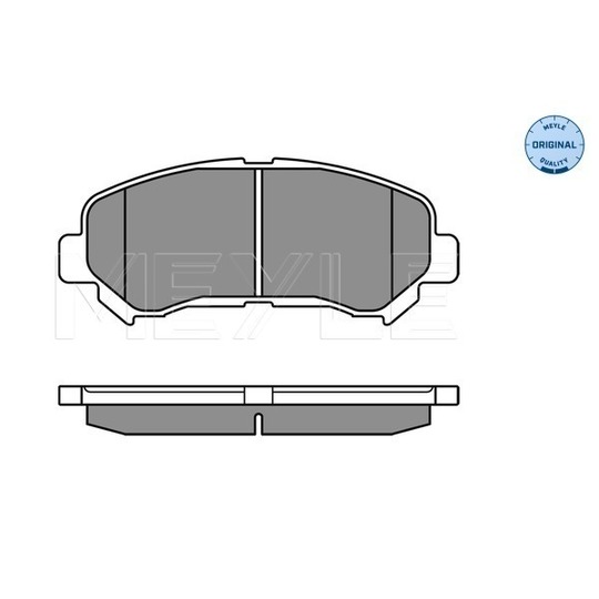 025 246 3217 - Brake Pad Set, disc brake 