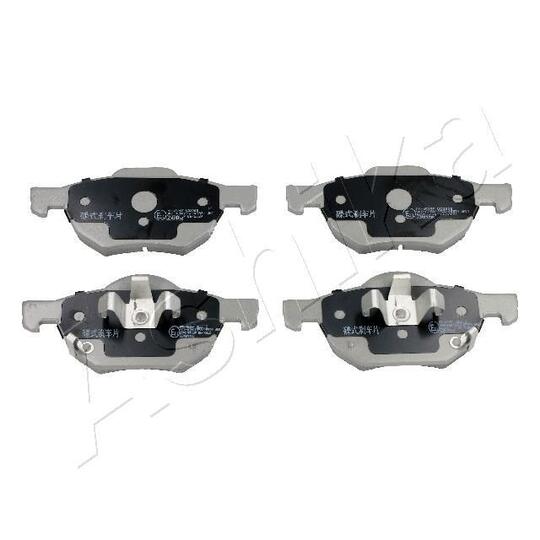 50-04-452 - Brake Pad Set, disc brake 