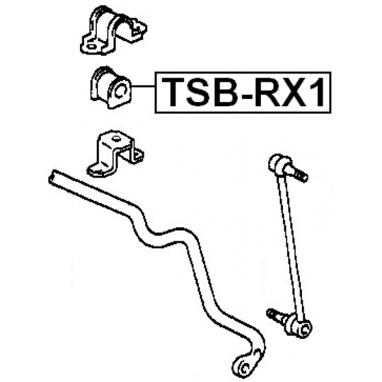 TSB-RX1 - Stabiliser Mounting 