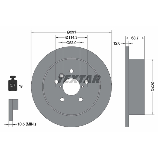 92144203 - Brake Disc 