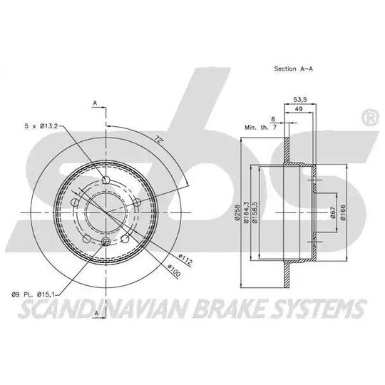 1815203355 - Brake Disc 