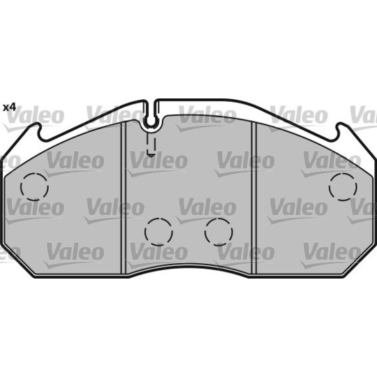 541642 - Brake Pad Set, disc brake 