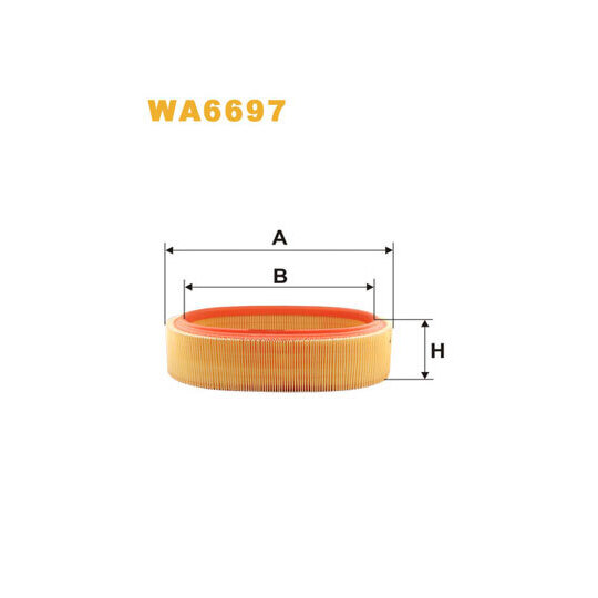 WA6697 - Air filter 