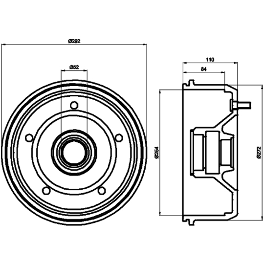 94027900 - Brake Drum 