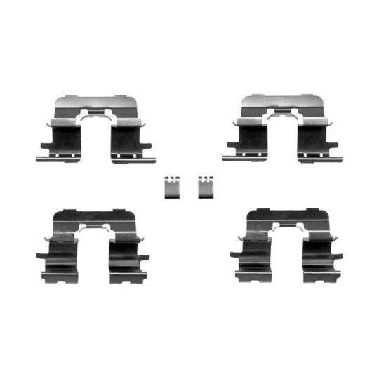 1 987 474 641 - Accessory Kit, disc brake pad 