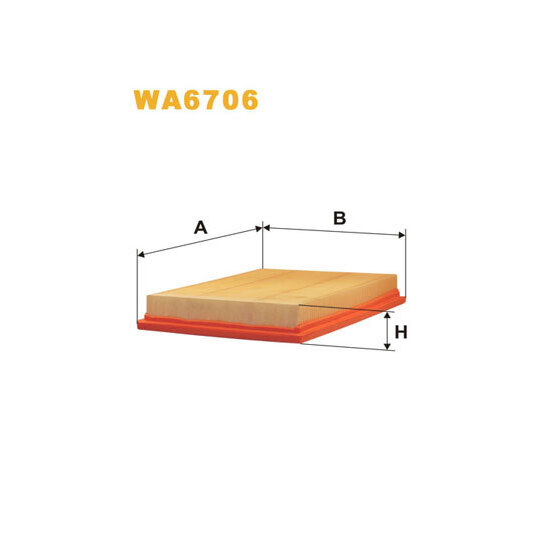 WA6706 - Air filter 
