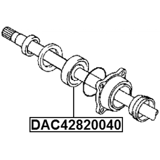 DAC42820040 - Wheel Bearing 