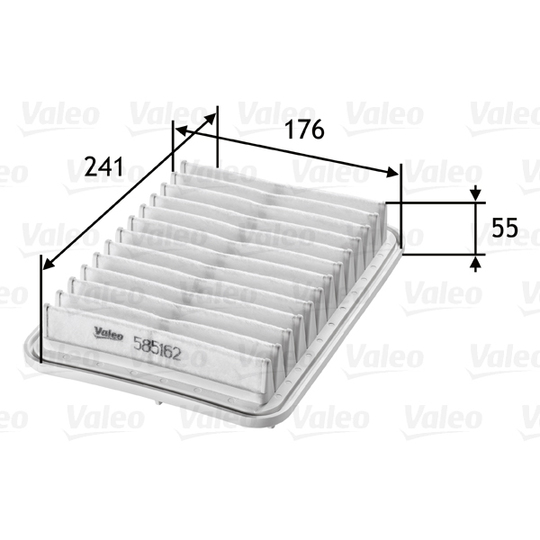 585162 - Air filter 