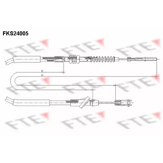 FKS24005 - Clutch Cable 