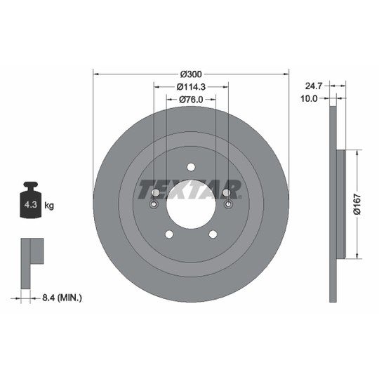 92239203 - Brake Disc 