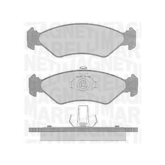 363916060250 - Brake Pad Set, disc brake 