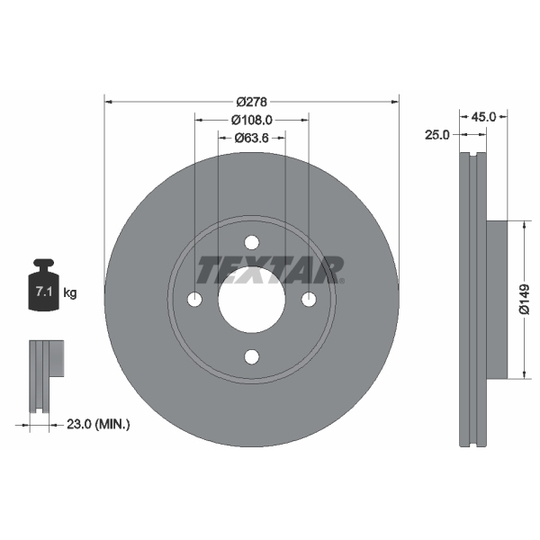 92159003 - Brake Disc 