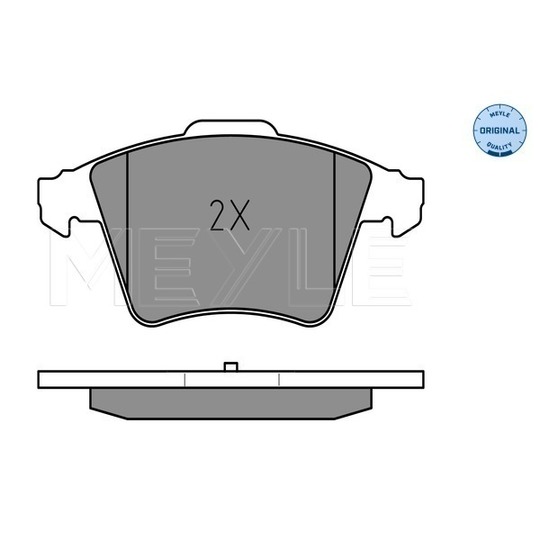 025 237 4618/W - Brake Pad Set, disc brake 