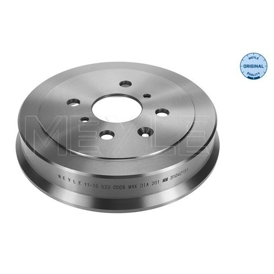 11-15 523 0005 - Brake Drum 