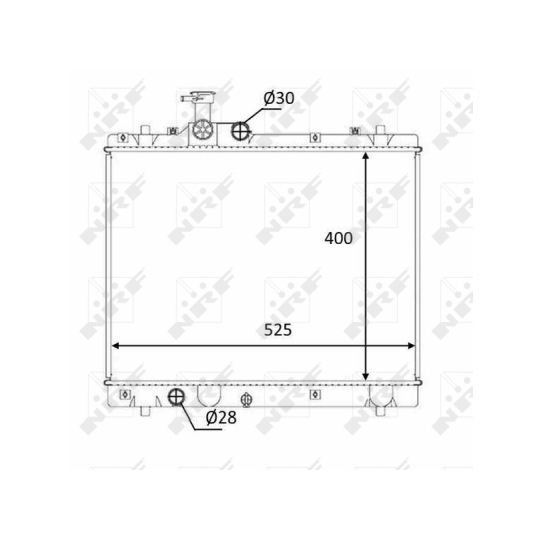 58397 - Radiaator, mootorijahutus 