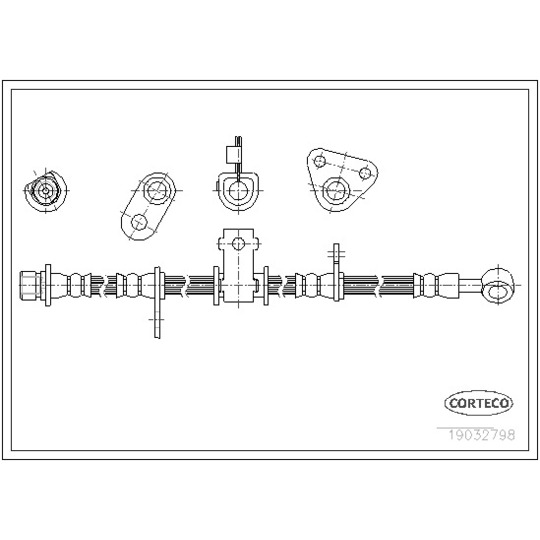 19032798 - Brake Hose 