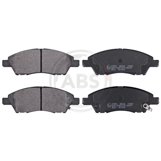 37891 - Brake Pad Set, disc brake 