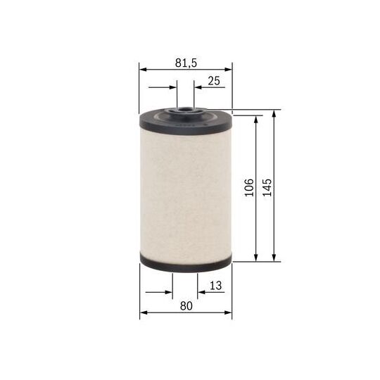 1 457 431 326 - Fuel filter 