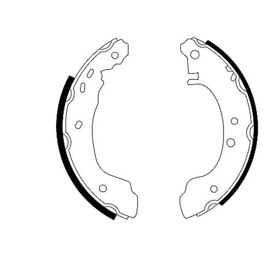 91045700 - Brake Shoe Set 