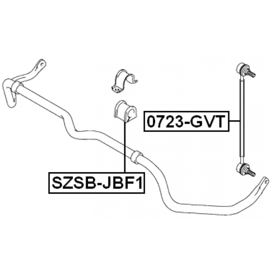 SZSB-JBF1 - Stabiliser Mounting 