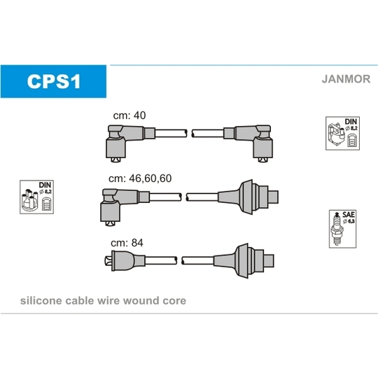 CPS1 - Ignition Cable Kit 