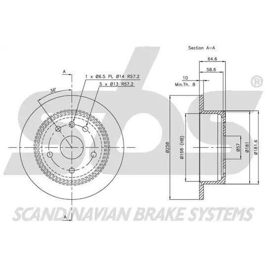 1815205005 - Brake Disc 