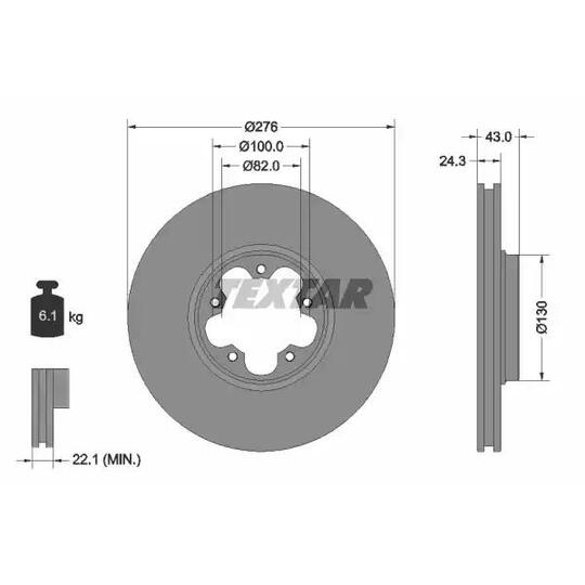 92110000 - Brake Disc 