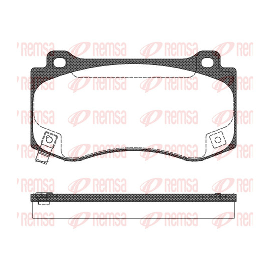 1185.04 - Brake Pad Set, disc brake 