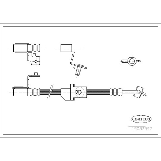 19033597 - Brake Hose 