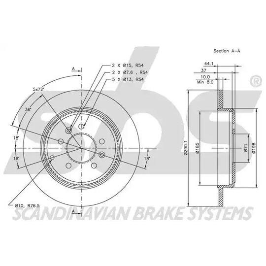 1815203717 - Brake Disc 