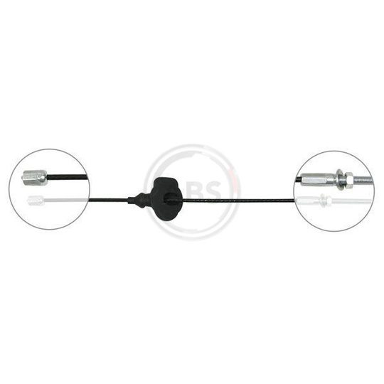 K17431 - Cable, parking brake 