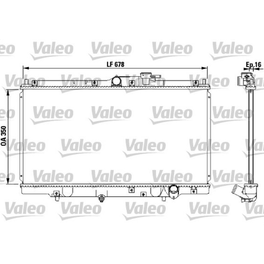 731471 - Radiator, engine cooling 