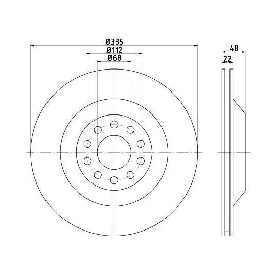 92206310 - Brake Disc 