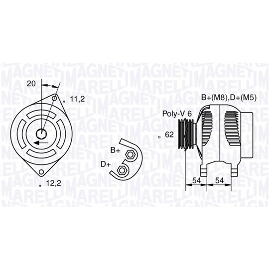 063321860010 - Alternator 