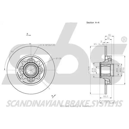 1815203738 - Brake Disc 